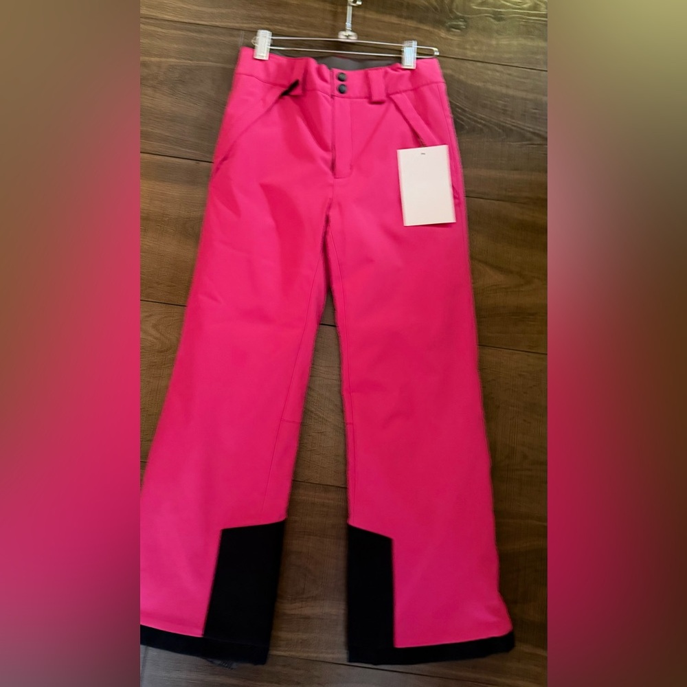 New Spyder Girls Power Ski Pants in Bright Pink with tags